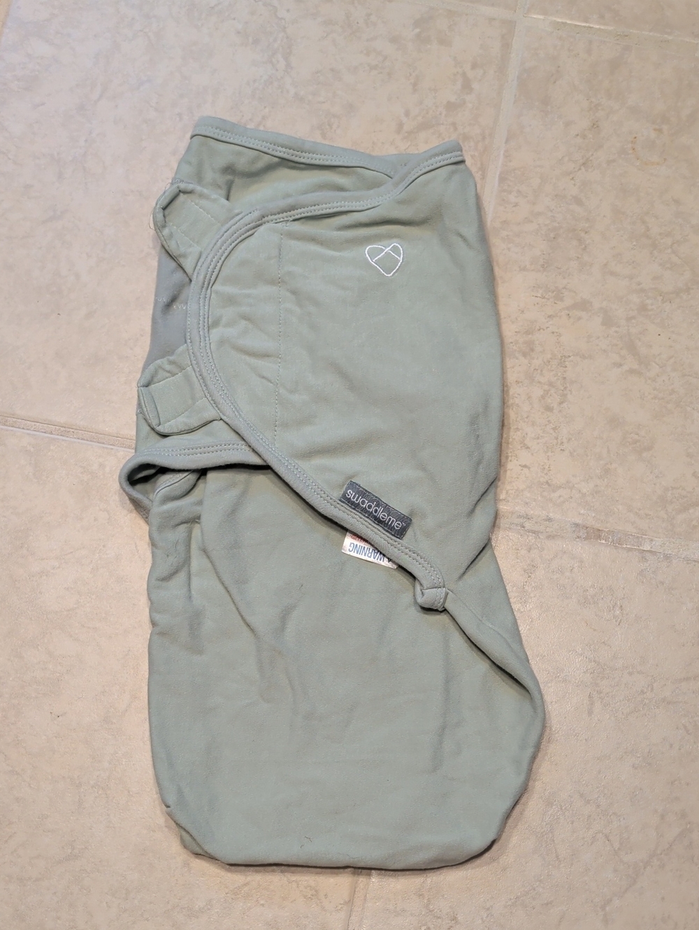 SwaddleMe Green Swaddle Blanket